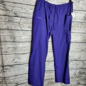 koi lite scrub purple pants Size 2X Tall
